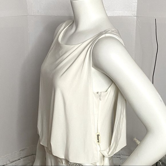 Ivory Bejewelled Jessica / Sears Midi Dress - Picture 8 of 12